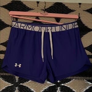Under Armour Purple Athletic Shorts Lightweight Breathable